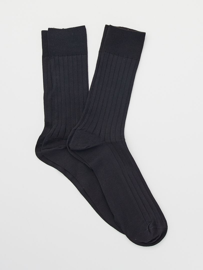 Pack de 2 pares de calcetines - NEGRO Kiabi - 12.00€