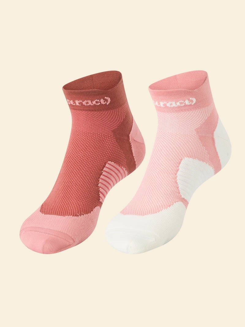 Pack de 2 pares de calcetines (ekstract) compresivos Marron - Kiabi