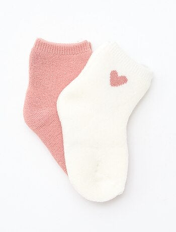 pack de 2 pares de calcetines fantasía bajos