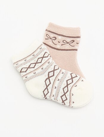 Pack de 2 pares de calcetines forrados