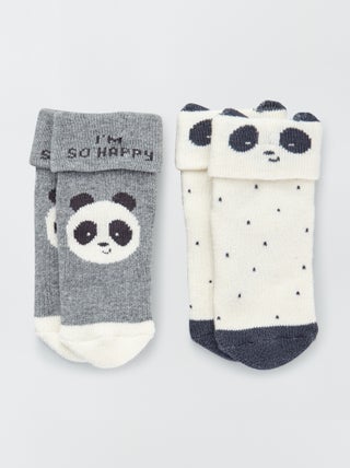 Pack de 2 pares de calcetines