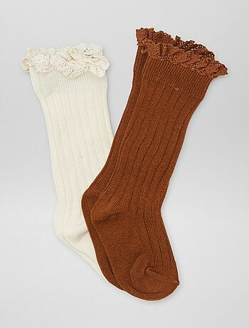 Pack de 2 pares de calcetines