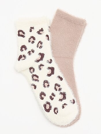 Pack de 2 pares de calcetines tobilleros