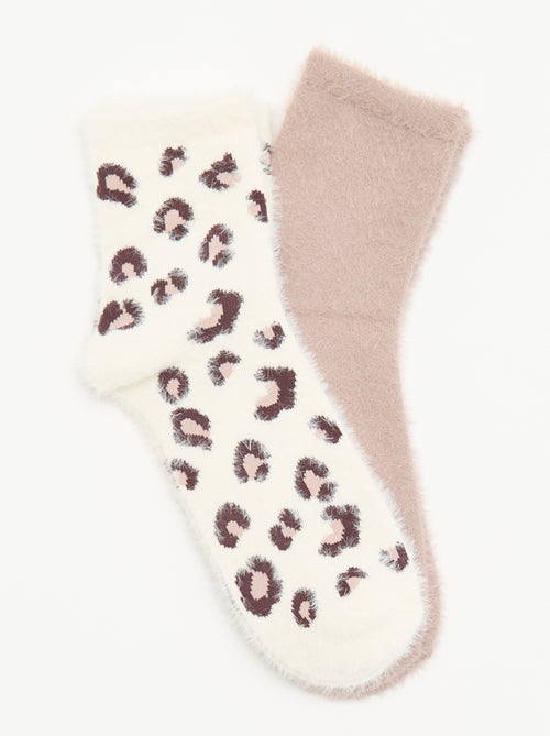 Pack de 2 pares de calcetines - Kiabi