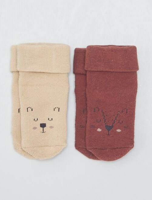 Pack de 2 pares de calcetines - Kiabi