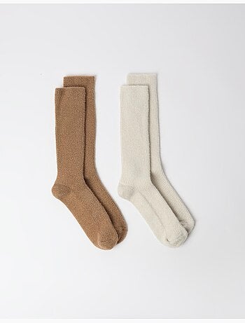 Pack de 2 pares de calcetines, mo fashion