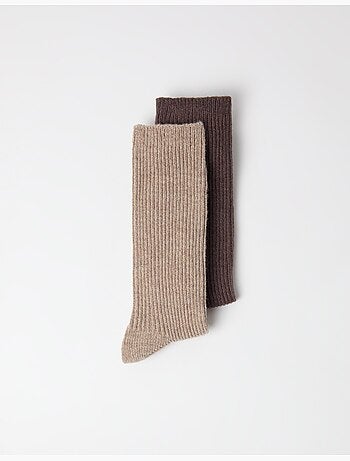 Pack de 2 pares de calcetines, mo fashion
