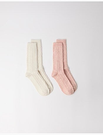 Pack de 2 pares de calcetines, mo fashion