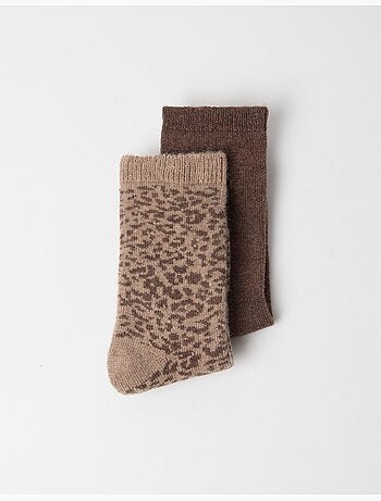 Pack de 2 pares de calcetines, mo fashion