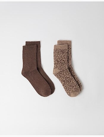 Pack de 2 pares de calcetines, mo fashion