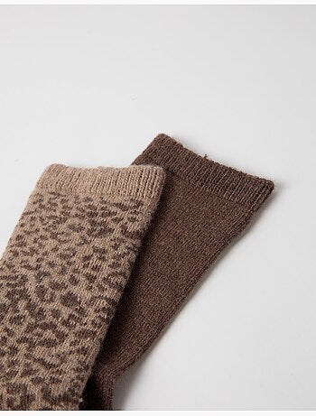Pack de 2 pares de calcetines, mo fashion