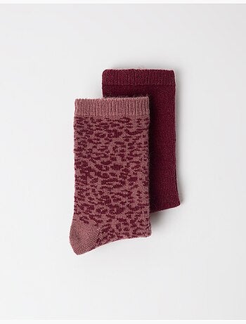 Pack de 2 pares de calcetines, mo fashion