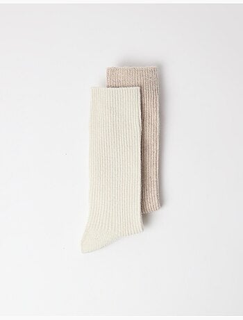 Pack de 2 pares de calcetines, mo fashion