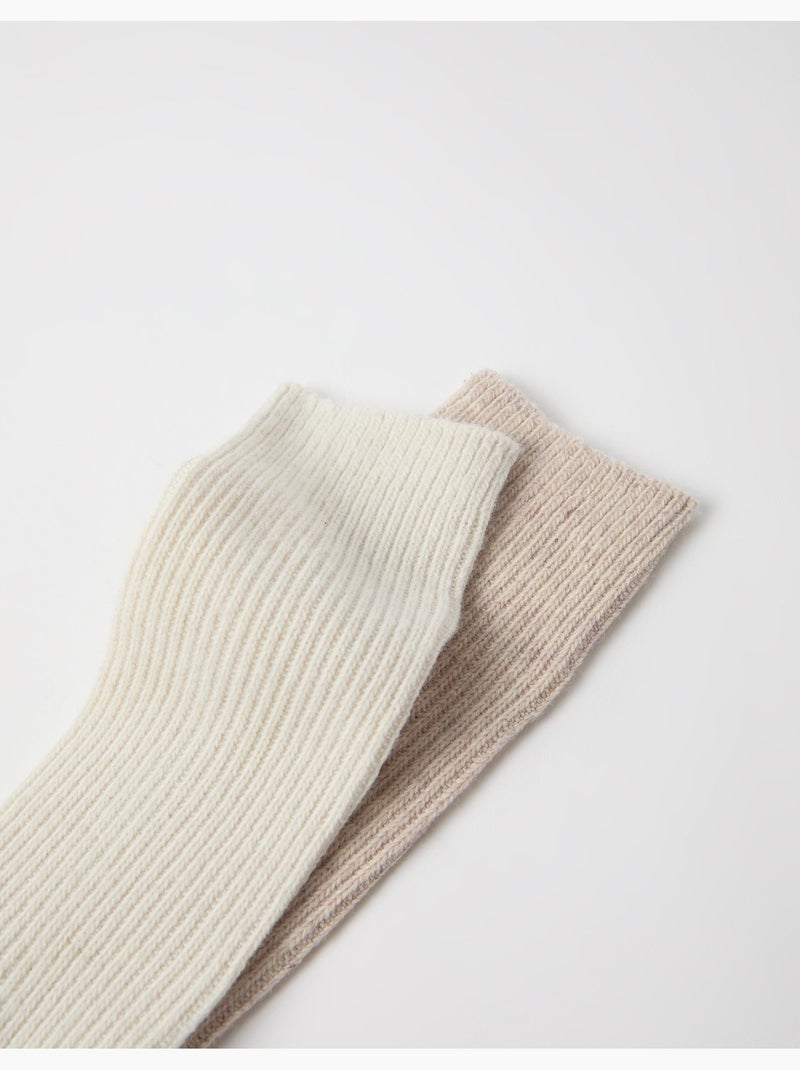 Pack de 2 pares de calcetines, mo fashion Rosa - Kiabi