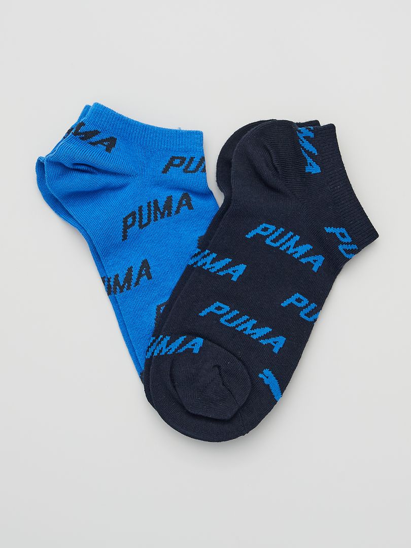 Pack de 2 pares de calcetines 'Puma' AZUL - Kiabi