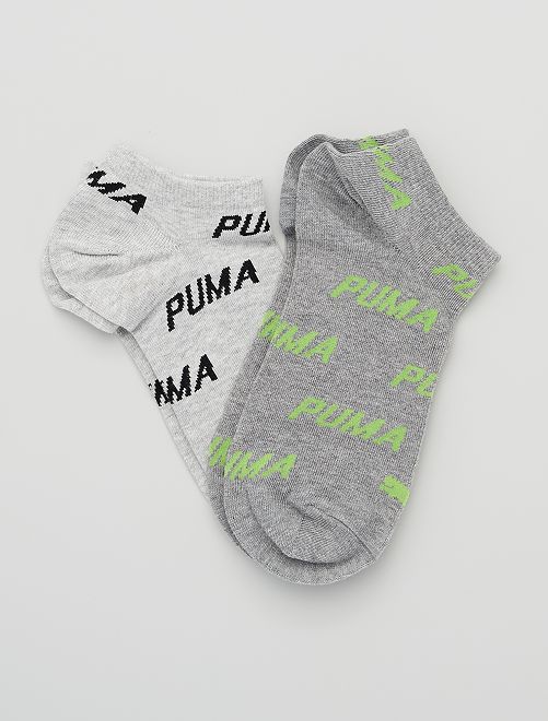 Pack de 2 pares de calcetines 'Puma'                                                     GRIS 
