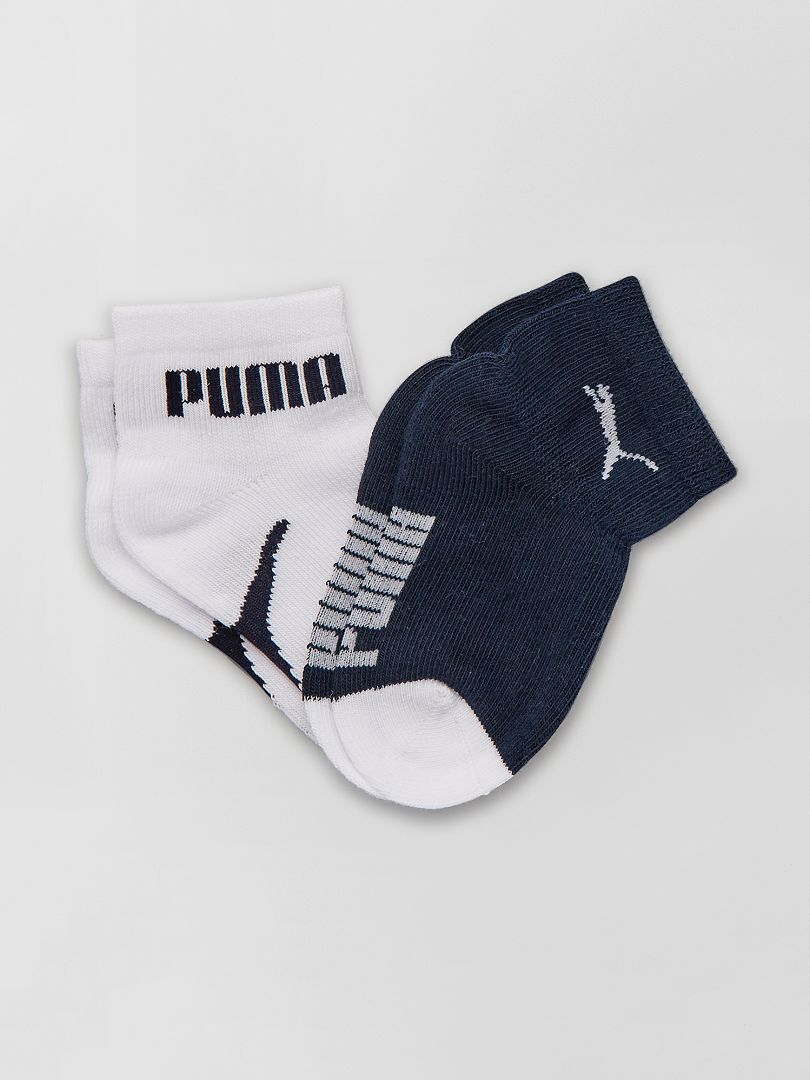 Pack de 2 pares de calcetines 'Puma' NEGRO - Kiabi