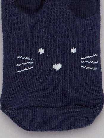 Pack de 2 pares de calcetines 'ratón' - Kiabi