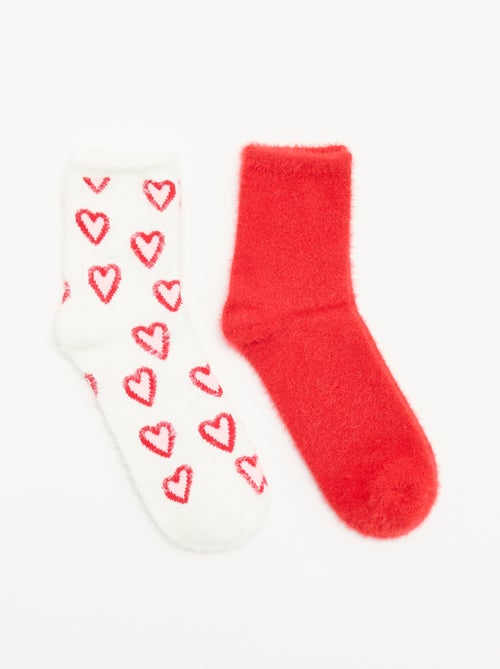 Pack de 2 pares de calcetines - Kiabi