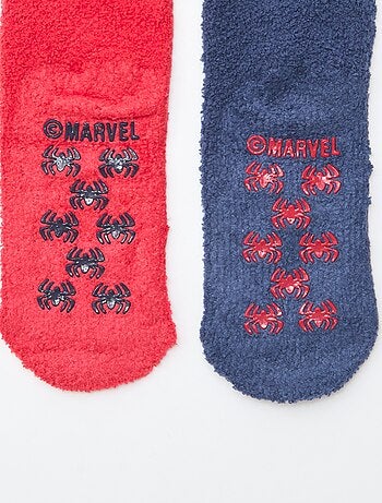 Pack de 2 pares de calcetines 'Spiderman' 'Marvel'