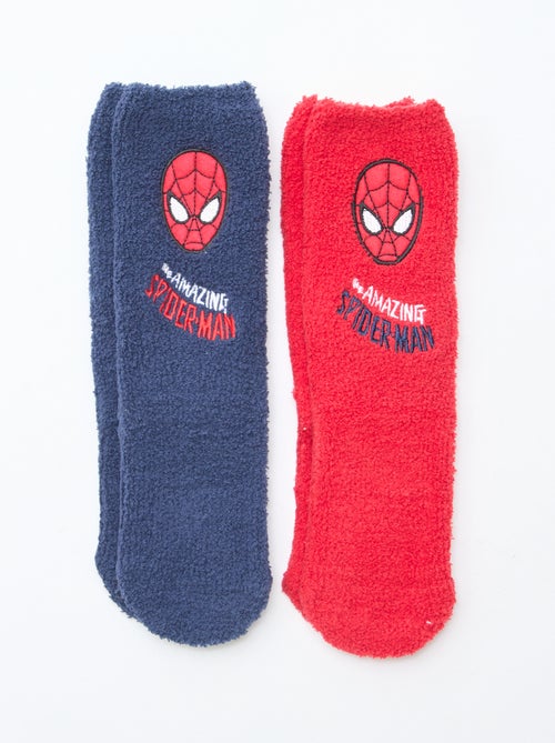 Pack de 2 pares de calcetines 'Spiderman' 'Marvel' - Kiabi