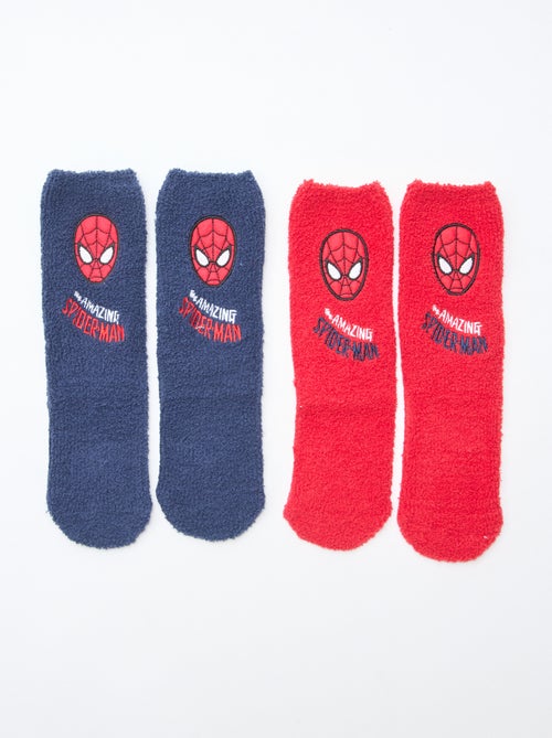 Pack de 2 pares de calcetines 'Spiderman' 'Marvel' - Kiabi