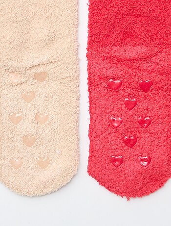 Pack de 2 pares de calcetines suaves y divertidos