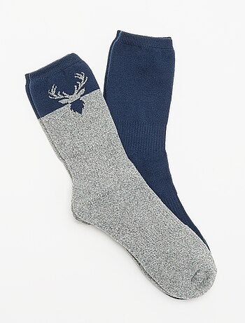Pack de 2 pares de calcetines térmicos