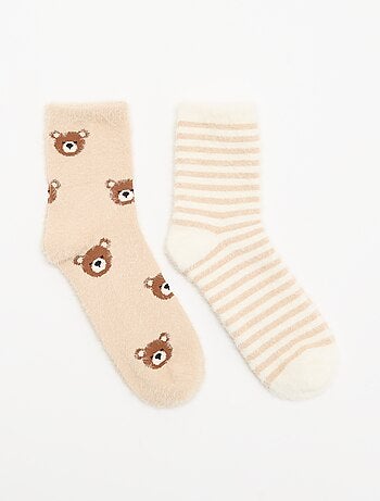 Pack de 2 pares de calcetines tobilleros