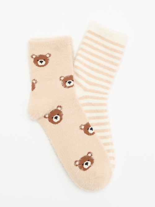 Pack de 2 pares de calcetines tobilleros - Kiabi