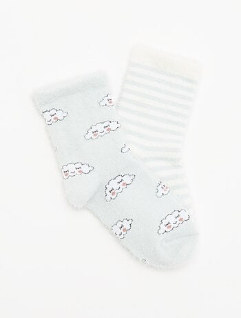 Pack de 2 pares de calcetines tobilleros de fantasía