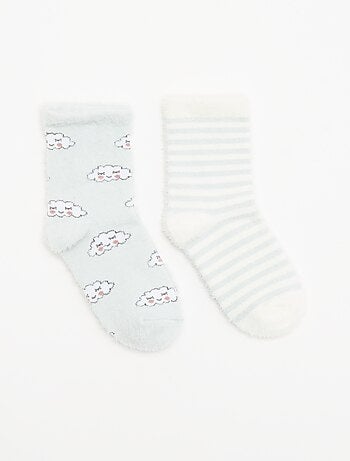 Pack de 2 pares de calcetines tobilleros de fantasía