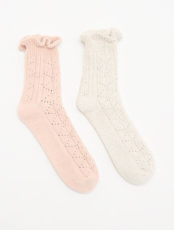 Pack de 2 pares de calcetines tobilleros de fantasía