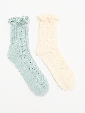 Pack de 2 pares de calcetines tobilleros de fantasía