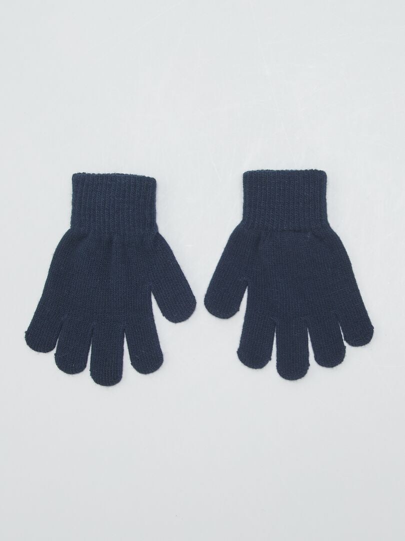 Guantes Azul Marino Para Pantalla Táctil De DESIGN