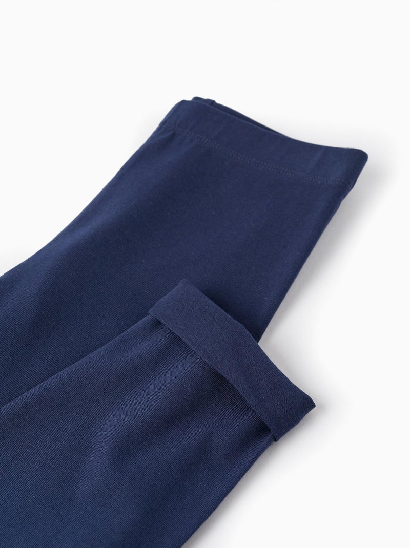 Pack de 2 pares de leggins Azul noche - Kiabi