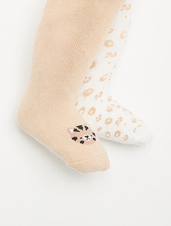 Pack de 2 pares de leotardos