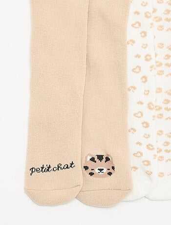 Pack de 2 pares de leotardos