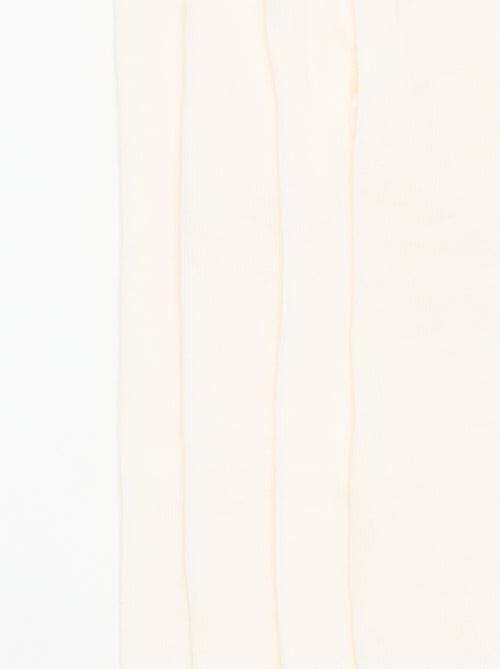Pack de 2 pares de leotardos - Kiabi Pack de 2 pares de leotardos - Kiabi