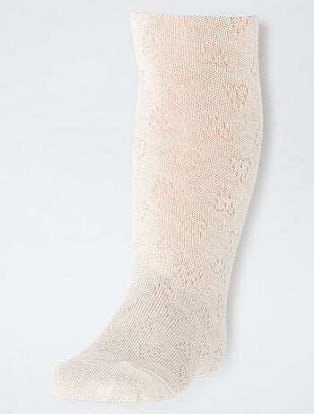 Pack de 2 pares de leotardos cálidos con calados