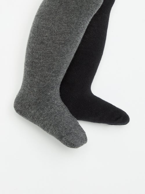 Pack de 2 pares de leotardos - Kiabi Pack de 2 pares de leotardos - Kiabi