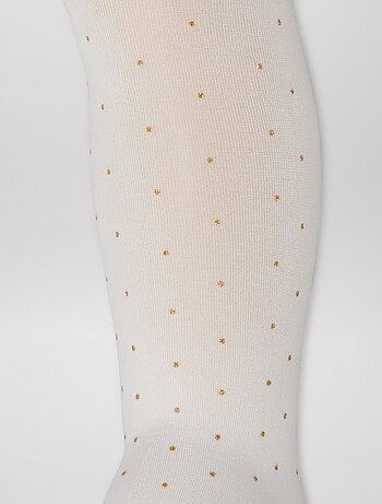 Pack de 2 pares de leotardos ligeros con diseño