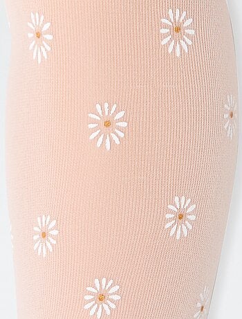 Pack de 2 pares de leotardos ligeros con diseño