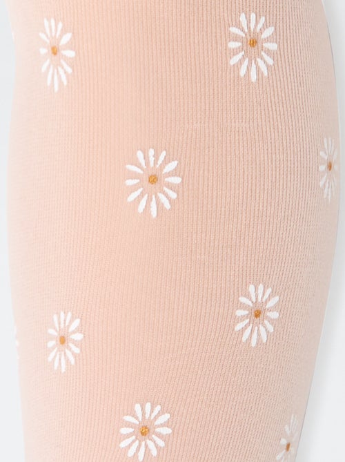 Pack de 2 pares de leotardos ligeros con fantasía - Kiabi