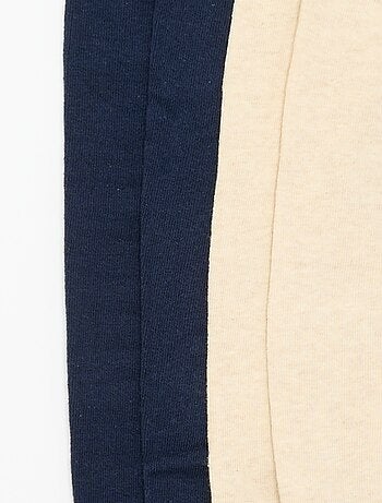 Pack de 2 pares de leotardos lisos