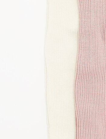 Pack de 2 pares de leotardos lisos
