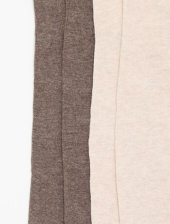 Pack de 2 pares de leotardos