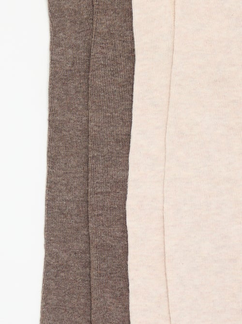Pack de 2 pares de leotardos - Kiabi Pack de 2 pares de leotardos - Kiabi