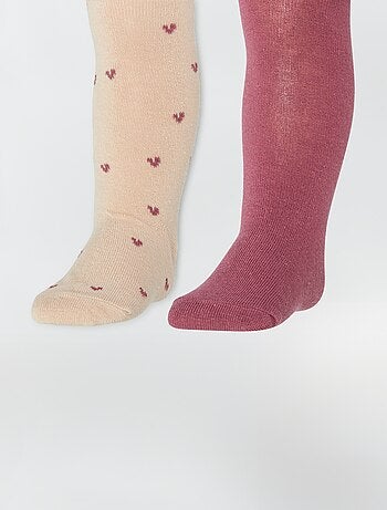 Pack de 2 pares de leotardos