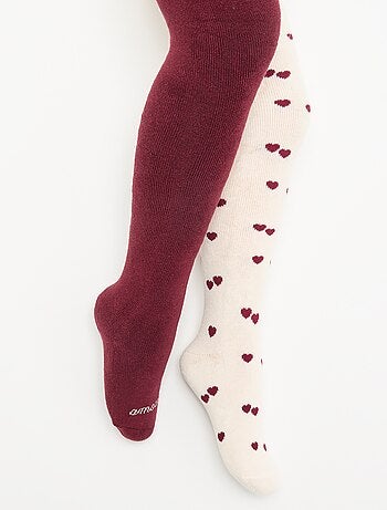 Pack de 2 pares de leotardos